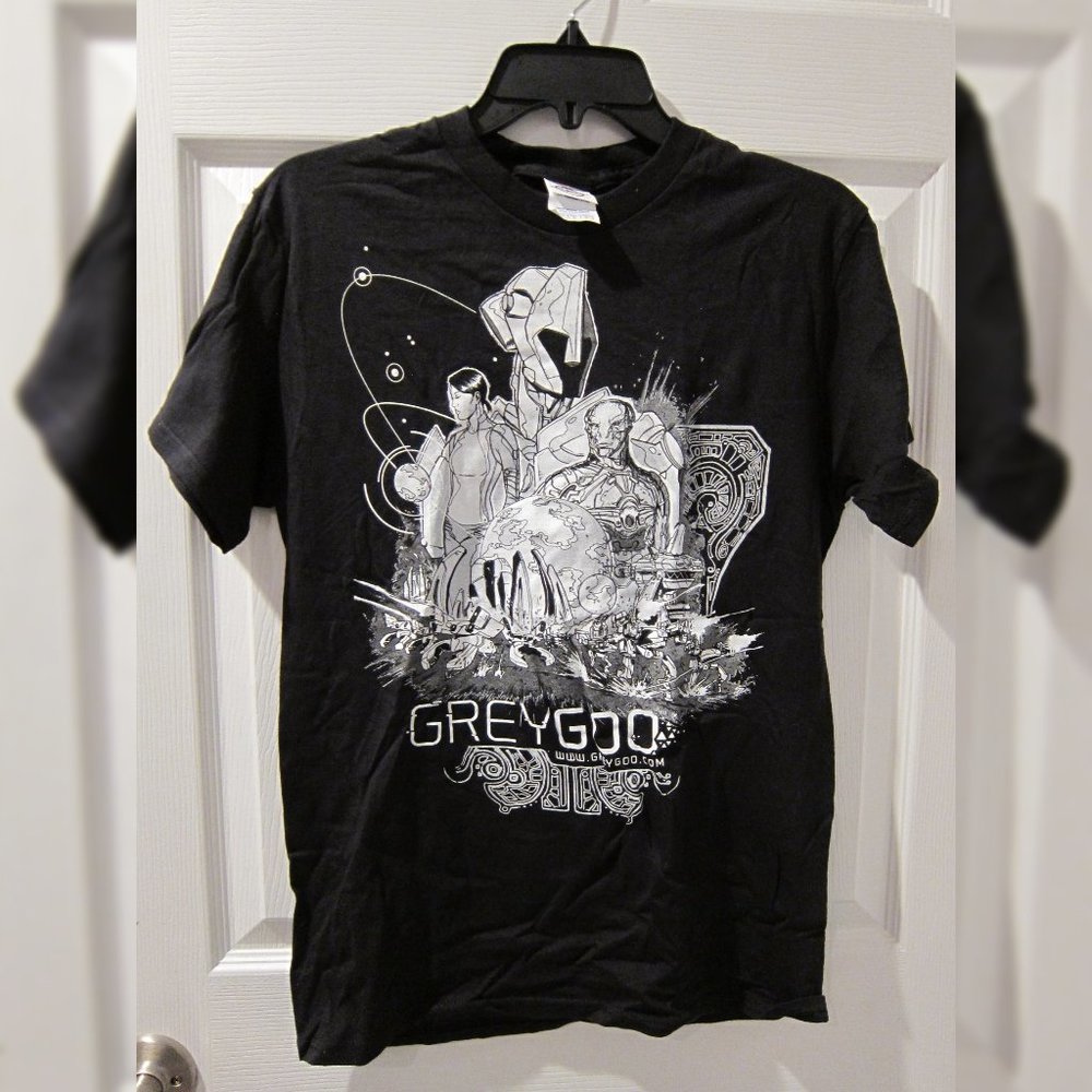 GREYGOO Sci-Fi Video Game Promo T Shirt